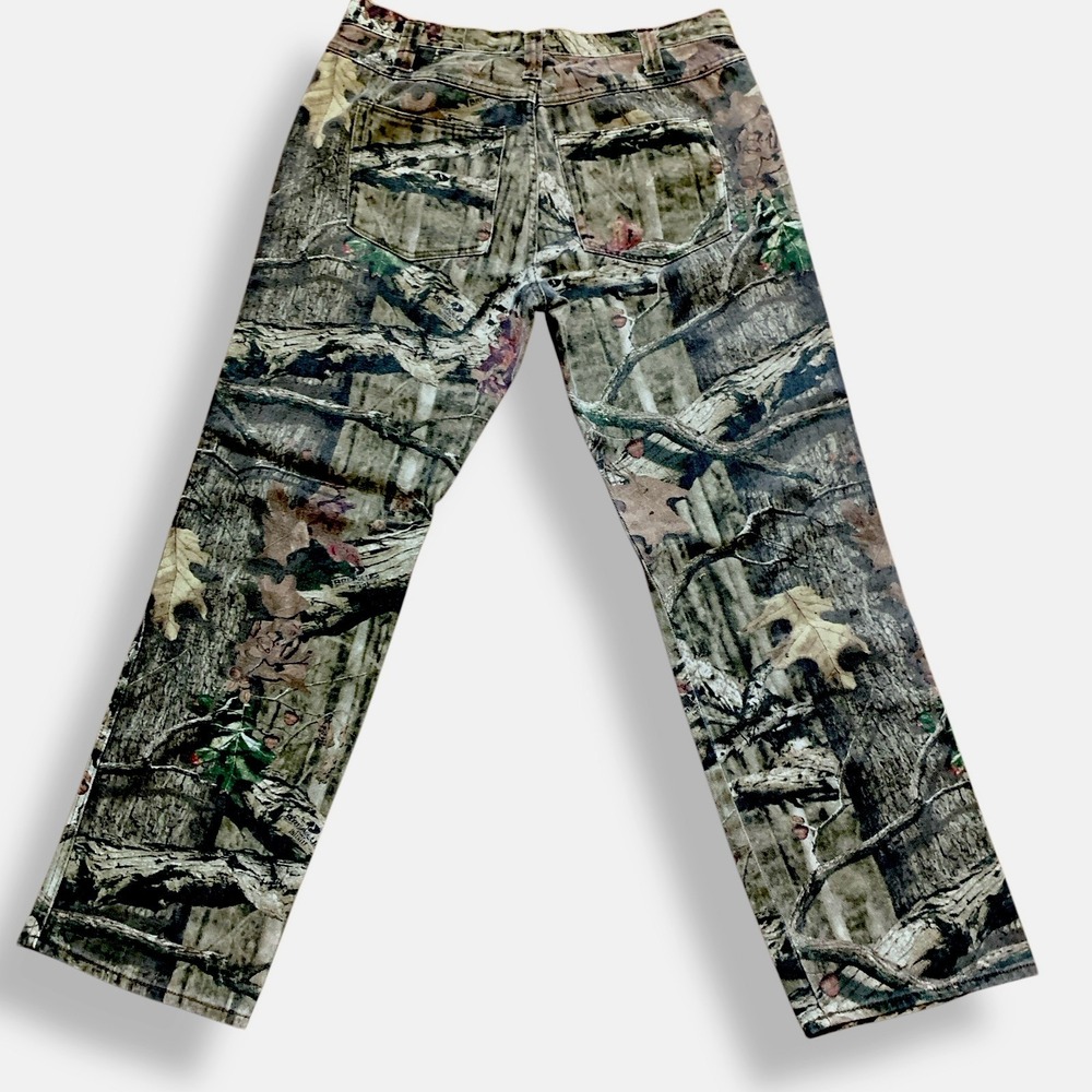 Mossy Oak Mens Denim Jeans Camo Break Up Infinity‎ 34x32 (actual) Free Shipping